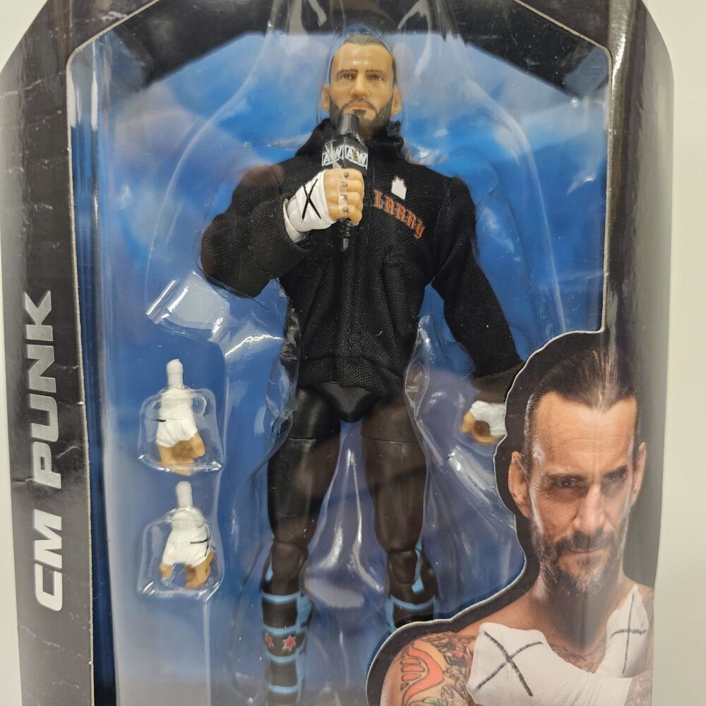 CM Punk All Elite Wrestling AEW 7" Action Figure, Unmatched Series 4 #25 - Picture 2 of 9